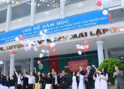 Khai giảng năm học mới tại trường THPT Nguyễn Chí Thanh, huyện Đam Rông