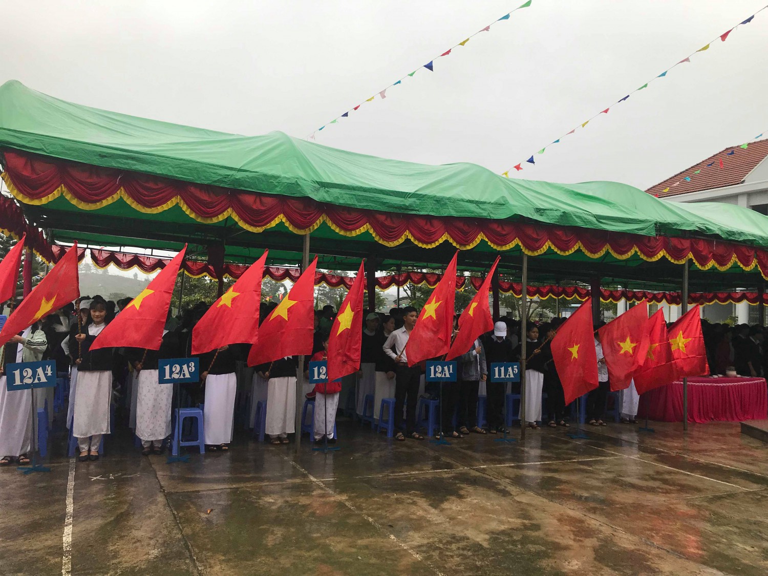 Hình ảnh lễ khai giảng