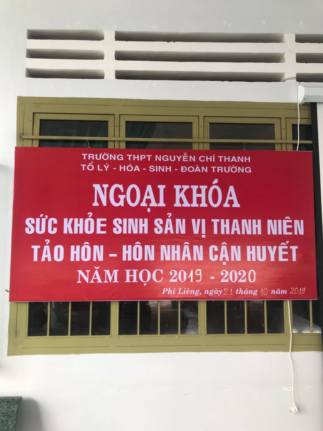 Ngoại khóa Sức khỏe sinh sản vị thành niên - Tảo hôn - Hôn nhân cận huyết
