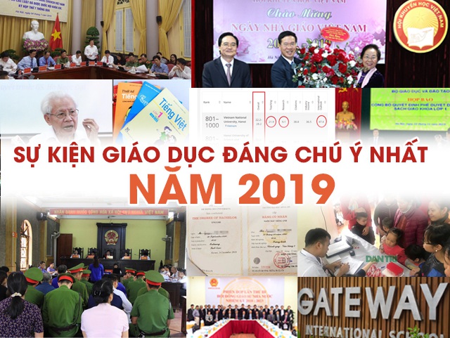 10 sự kiện giáo dục đáng chú ý nhất năm 2019