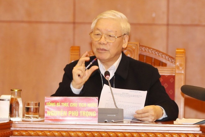 Tổng Bí thư chủ trì họp Bộ Chính trị về công tác chống Covid-19