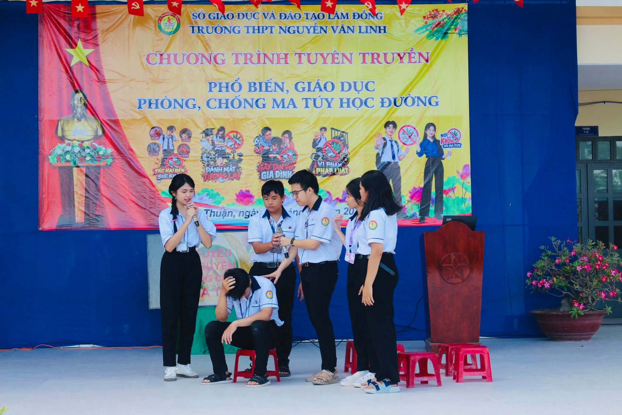 Đưa bài học phòng, chống ma túy đến với học sinh phía Đông Lâm Đồng
