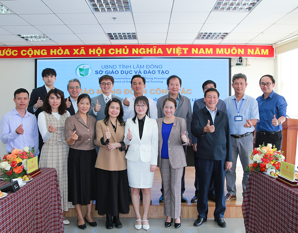 Lâm Đồng tăng cường kết nối, mở rộng hợp tác giáo dục quốc tế